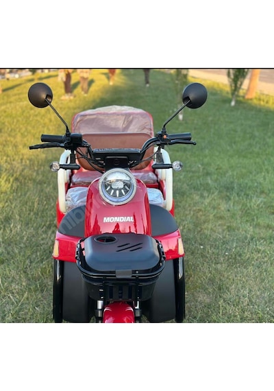 Mondial Ecco Small Elektrikli Moped Kırmızı