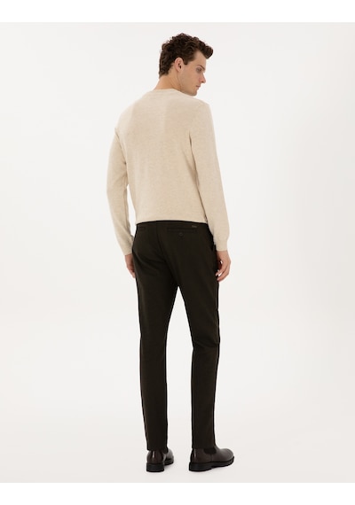 Pierre Cardin Erkek Koyu Haki Pantolon Kanvas-chino 50310902-vr111 Koyu Haki