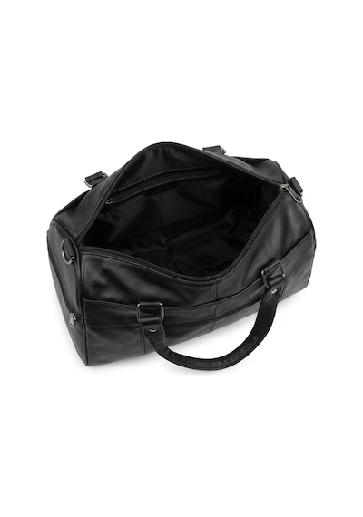 Levano Leather Kadın %100 Hakiki Deri Siyah Çok Gözlü Çapraz Ve Omuz Çantası 32x22 Cm Siyah