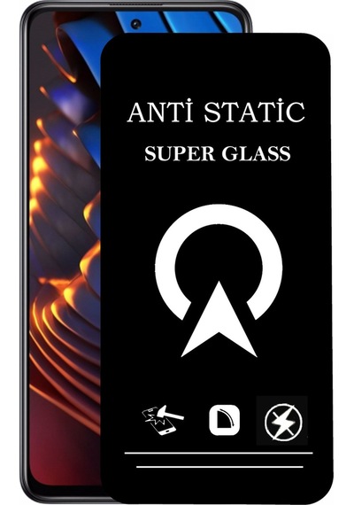 Xiaomi Poco X3 GT Tam Kaplayan Cam Anti Statik Safir Çizilmez Ekran Koruyucu