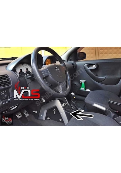 Opel Corsa- C- 04/06 Vıtes Konsol Çerçevesı Set 2 Parça Bumerang