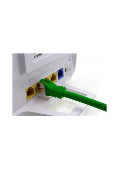 Irenis CAT7 Kablo S/FTP LSZH Ethernet Network Lan Ağ Kablosu 1 M-Yeşil