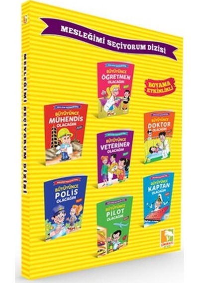Mesleğimi Seçiyorum Dizisi - 7 Kitap Takım- Çınaraltı Yayınları