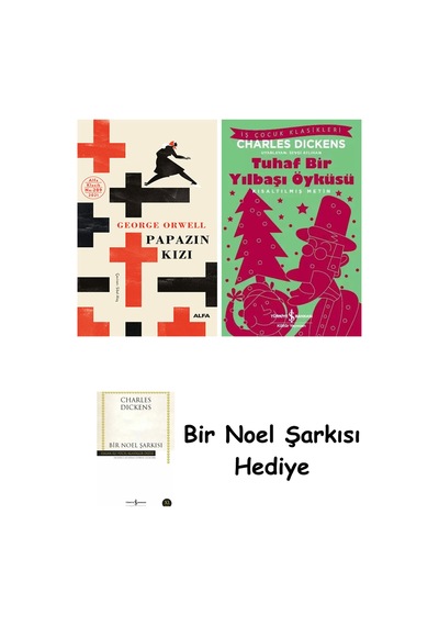 Papazın Kızı Ciltli + Tuhaf Bir Yılbaşı Öyküsü + Bir Noel Şarkısı
