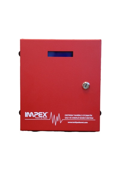 İmpex Sismik Monitör - Deprem Sensörü Deprem Tahrikli Gaz Ve Enerji Kesici