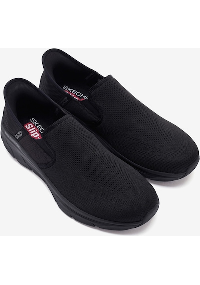Skechers D'lux Walker 2.0 - Reeler Erkek Siyah Spor Ayakkabı 232463 Bbk Siyah