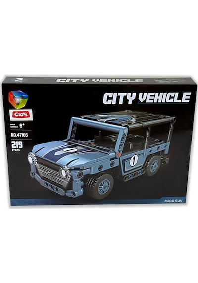 Ctoys City Vehicle Ford Suv 219 Parça 47106