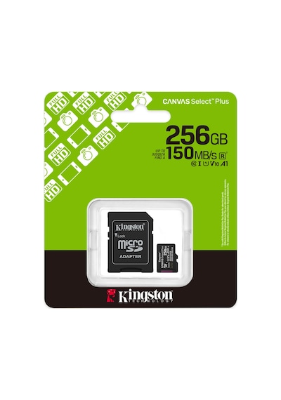 256gb Kıngston Mıcrosd Canvas Select Plus A1 Sdcs3/256gb