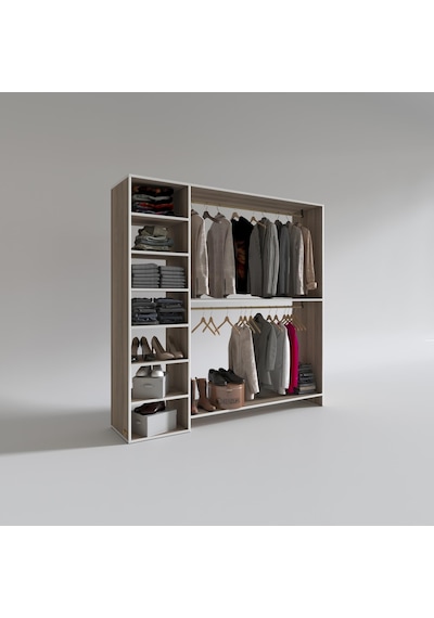 Kenzlife giysi dolabı abdurrahman 180*180*40 crd gardırop
