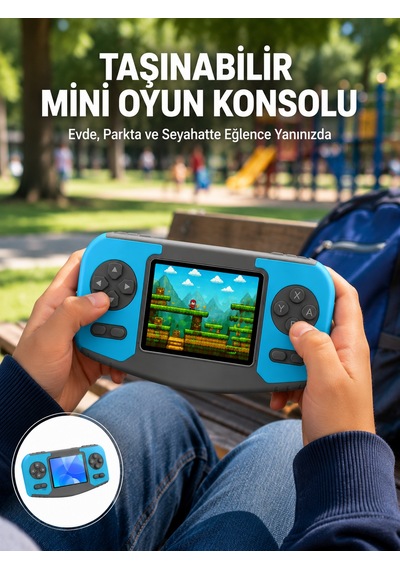 Taşınabilir Mini Video Oyun Konsolu Ergonomik Tasarım Diğer