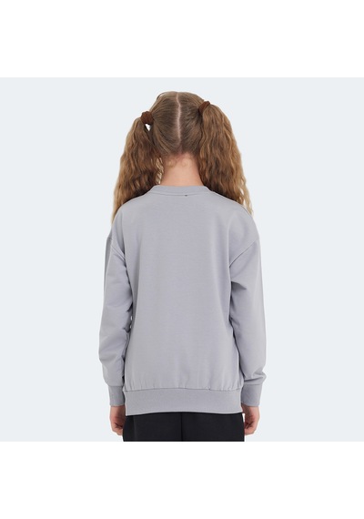 Slazenger LAST Çocuk  Taş Gri Sweatshirt