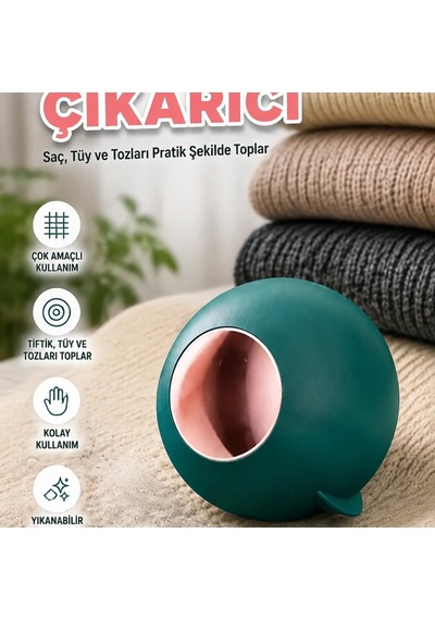 Yeniden Kullanılabilir Abs Tiftik Ve Evcil Hayvan Tüyü Temizleme Topu Çok Amaçlı Rulo Renkli