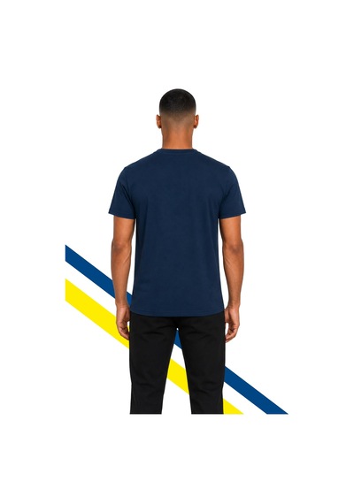 Fenerium Fenerbahçe Erkek Tribün Sarı Lacivert Tramlı T-shirt