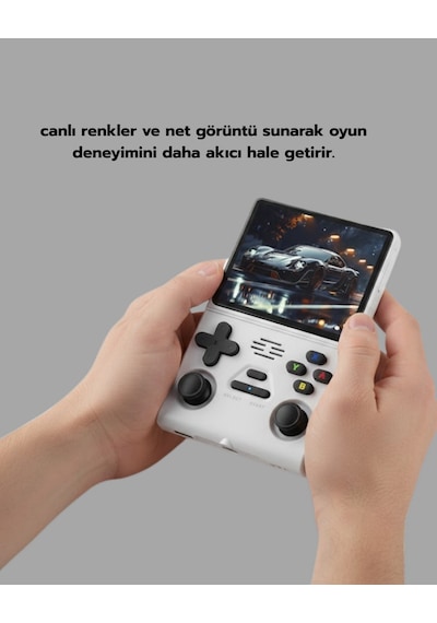 10.000 - 471 - Oyunlu Tnabilir Oyun Konsolu - Spt-gld - Hdmı Çıkışlı