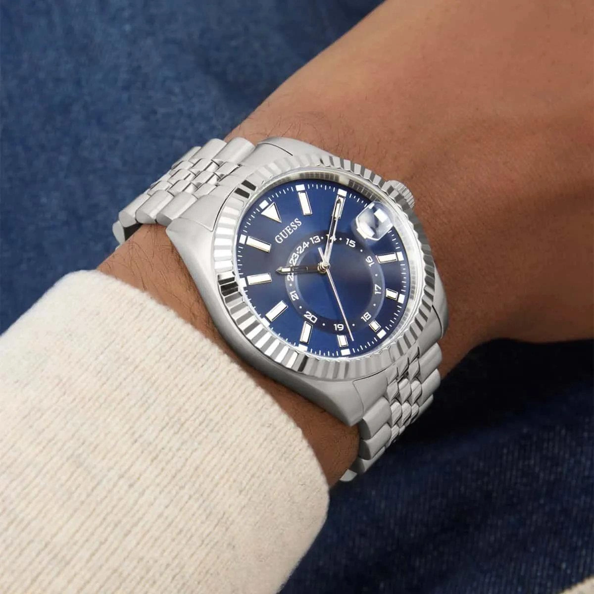 Guess Gugw0977g1 Erkek Kol Saati Gri