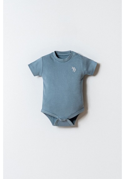 U.s. Polo Assn. Erkek Bebek Beyaz Badi Zıbın Beyaz