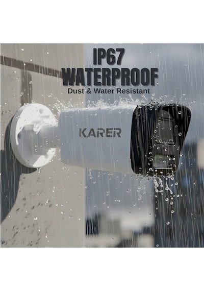 13'lü Ip-5mp-poeli-sesli -gece Renkli- Su Geçirmez- Full Hd-500gb-güvenlik Kamera Seti