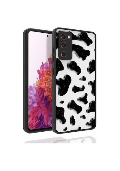 Samsung Galaxy Uyumlu S20 Fe Kılıf Desenli Parlak Nora Kapak