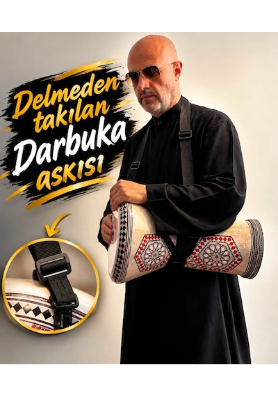 Eker Percusion Delmeden Takılan Darbuka Askısı