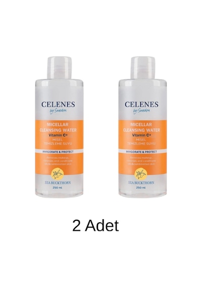 Aydınlatıcı Ve Cilt Tonu Eşitleyici Misel Temizleme Suyu Yağlı Ve Karma Ciltler 2 Adet