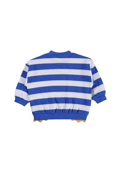 Civil Baby Mobil Aksesuarlı 3-18 Ay Sweatshirt - Mavi Saks Mavi