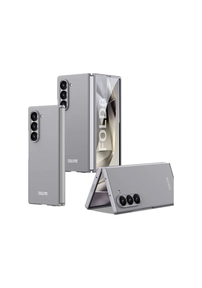 Samsung Galaxy Uyumlu Z Fold 6 Kılıf Zore Sert Kıpta Kapak Çok Renkli