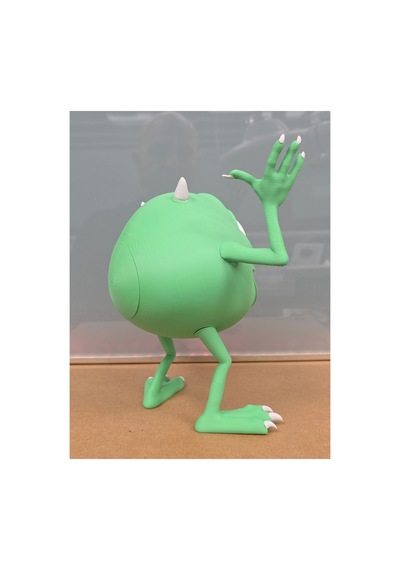 Mike Wazowski Figür 20cm-3d Baskı-kolleksiyonluk Biblo