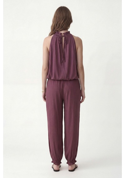 Antioch 100% Lyocell Bluz Pantolon Takım Bordo