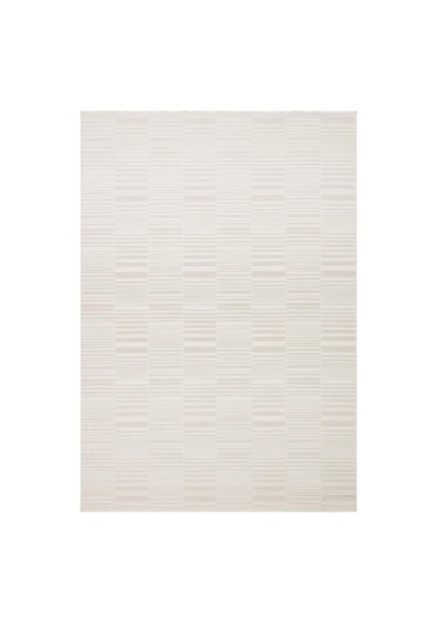 Eko Halı Mono Loop 01 Beige Sisal Görünümlü Bukleli Kaymaz Tabanlı Yıkanabilir Halı Bej