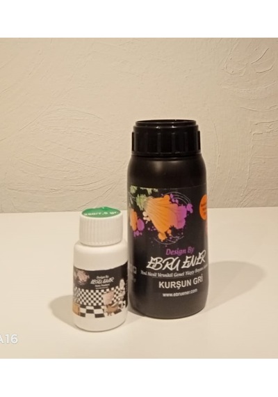 Ebru Ener Anka Boya ve Katkı Maddesi Kurşun Gri 250 G