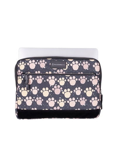 Bloominbag Soul Mate 13 İnç Laptop / Macbook Uyumlu Kılıf Siyah - Kahverengi