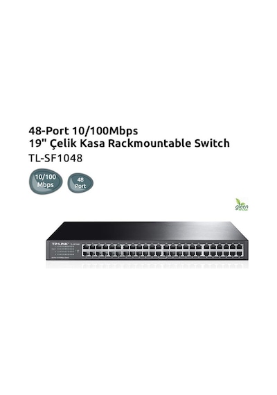 TP-Link TL-SF1048 48 Port 10/100 Mbps Rack Mount Switch TP-Link TL-SF1048 48 Port 10/100 Mbps Rack Mount Switch