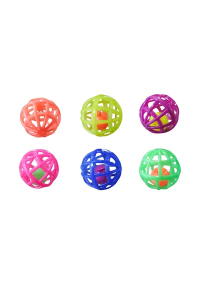 Kardelen Kedi Topu Kafesli 3 No 4 CM 6 Adet
