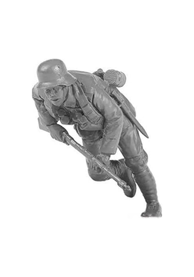 1/35 Alman İmparatorluk Askerleri 4 Adet Figür Maketi, Meng Hs010