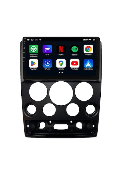Ford Tourneo Connect Android Multimedya 2002-2009 Carplay Android Auto Navigasyon 4gb Ram 32gb 9"
