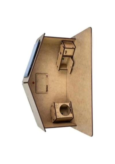 Güneş Enerjili Ev Yapım Seti 1 Paket Güneş Paneli Mantar Led Lamba Mdf Ev Maketi Deney Proje