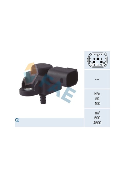 Fae Basınc Sensoru Mercedes Om646 Om651 W176 W177 W204 W205 C218 W212 C253 W166 X204 W639 W447 B906 15089 A0061531628