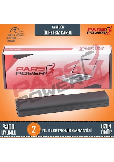 Casper Uyumlu Nirvana Tw9. Tw9A. Tw9X Notebook Batarya - Pil Pars 11.1V 4400Mah. - Siyah