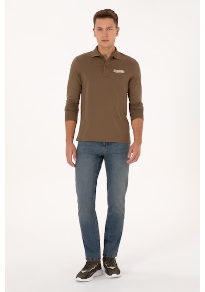 U.s. Polo Assn. Erkek Haki Sweatshirt 50315454-vr027 Hakı