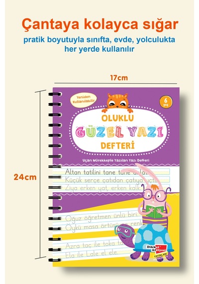 Oluklu Güzel Yazı Defteri