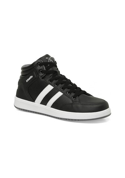 Kinetix Kort Pu Hı 5fx Siyah Erkek High Sneaker Siyah-beyaz-grı Çok Renkli