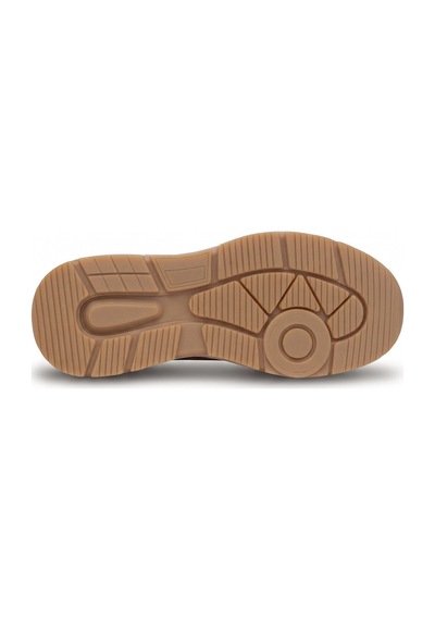 King Paolo L1399n Erkek Hakiki Nubuk Deri Memory Foam Klasik Sneaker Kahverengi