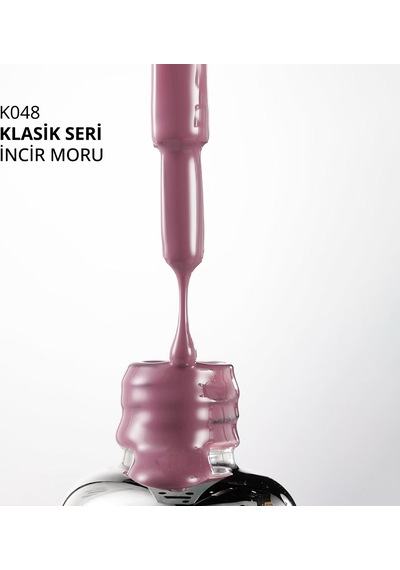 Kalıcı Oje K048, İncir Moru, 10 Ml