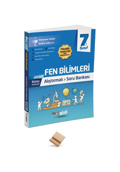 Gizli 7. Sınıf Maarif Konu Anlatımlı Alıştırmalı Fen Bilimleri Soru Bankası