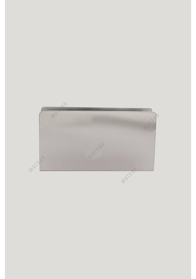 Paslanmaz Çelik Dikdörtgen Peçetelik - Çok Amaçlı/masaüstü Dekoratif Peçetelik - 13 X 7 Cm Çok Renkli