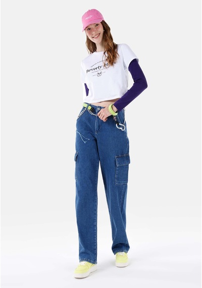 Colins 990 Angela Cargo Fit Orta Bel Daralan Paça Kadın Denim Jean Pantolon Cl1067514 Q1.v1 Dn00531 Denim Colins 990 Angela Cargo Fit Orta Bel Daralan Paça Kadın Denim Jean Pantolon Cl1067514 Q1.v1 Dn00531 Denim