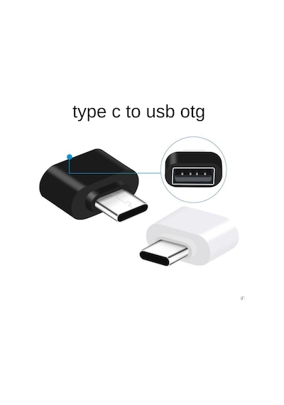 Usb Type-c Dönüştürücü Otg Çevirici Adaptör Apple Uyumlu MacBook Dönüştürücü Metal Xiaomi - Samsung - Huawei