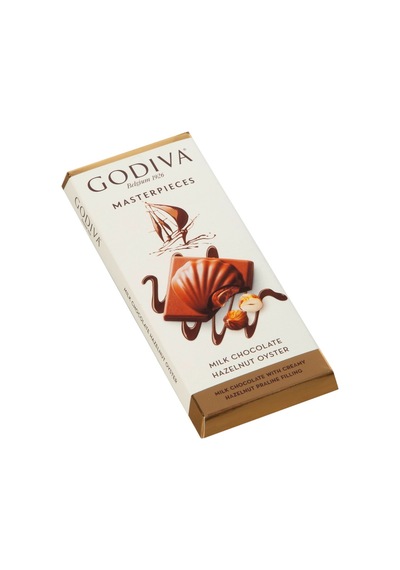Ülker Godiva Tablet Çikolata 83 G Fındık - Premium Lezzet 8'li Avantaj Paketi - 8 Adet Tarı
