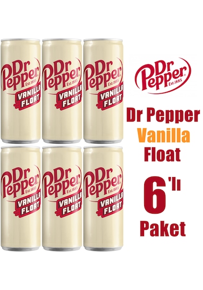 Dr Pepper Vanilla Float 6 x 330 ML