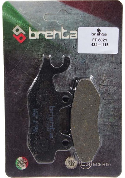 Brenta 431-115 2004-2017 Honda Cbf 150 Uyumlu Ön Fren Balatası Organik Balata
